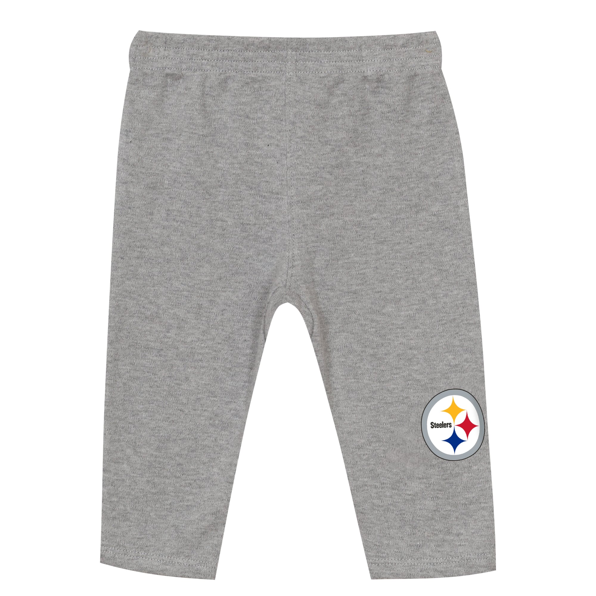 Ensemble body et pantalon deux pièces pour bébé Outerstuff or/gris chiné Pittsburgh Steelers